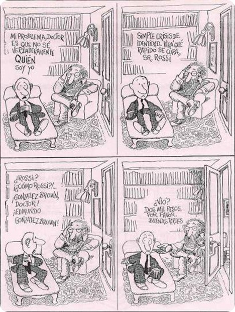 HUMOR: problema de identidad